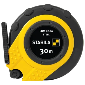 LBM 2000 STEEL closed case tape, steel blade, metric scale